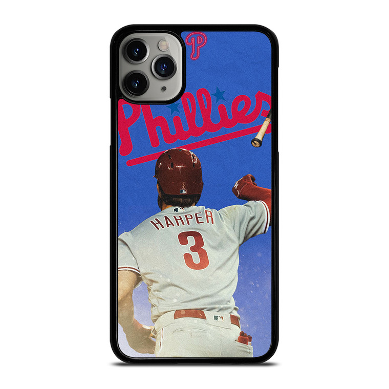 PHILADELPHIA PHILLIES BRYCE HARPER iPhone 11 Pro Max Case Cover