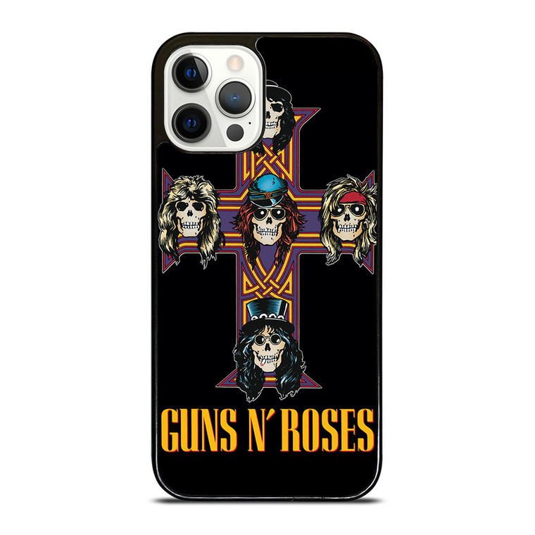 GUNS N ROSES ROCK BAND CROSS iPhone 12 Pro Case Cover