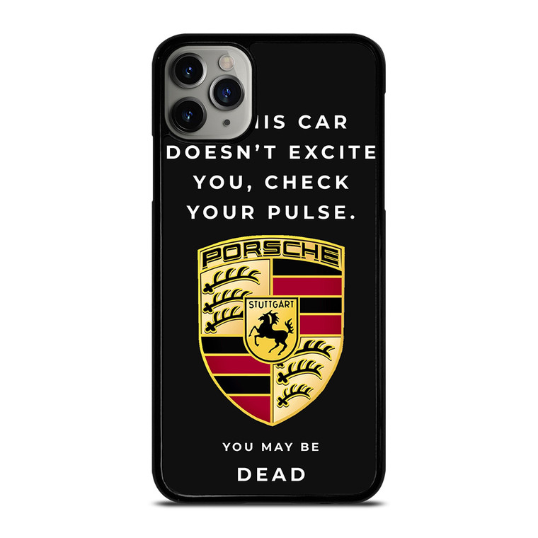 PORSCHE CAR QUOTES iPhone 11 Pro Max Case Cover
