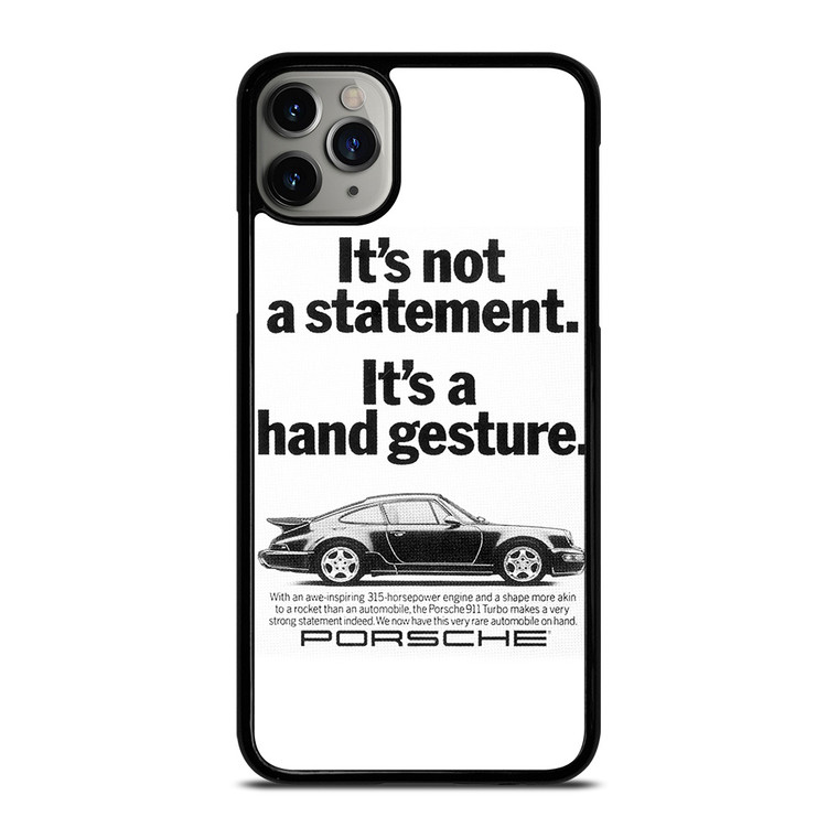 PORSHCE CAYMAN VINTAGE ADS iPhone 11 Pro Max Case Cover