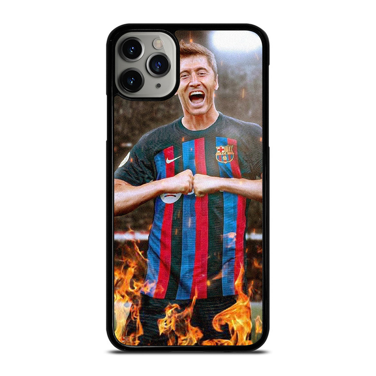 ROBERT LEWANDOWSKI FC BARCELONA iPhone 11 Pro Max Case Cover