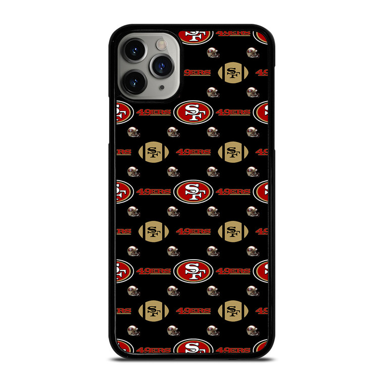 SAN FRANCISCO 49ERS FOOTBALL PATTERN iPhone 11 Pro Max Case Cover