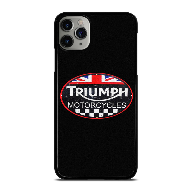 TRIUMPH MOTORCYCLES BADGE iPhone 11 Pro Max Case Cover