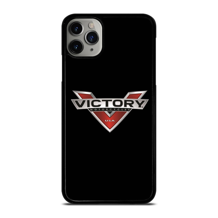 VICTORY MOTORCYCLES USA BLACK iPhone 11 Pro Max Case Cover