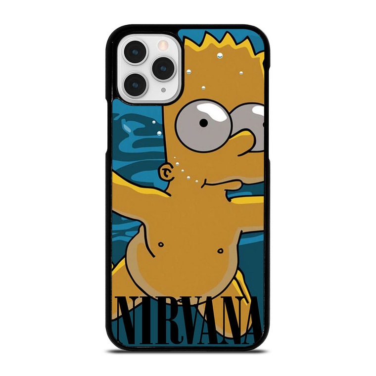 BART SIMPSONS NEVERMIND NIRVANA iPhone 11 Pro Case Cover BART SIMPSONS NEVERMIND NIRVANA iPhone 11 Pro Case Cover