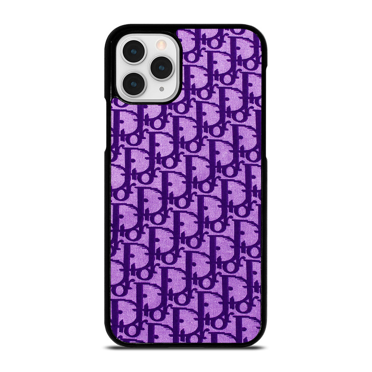 DIOR LOGO PURPLE iPhone 11 Pro Case Cover