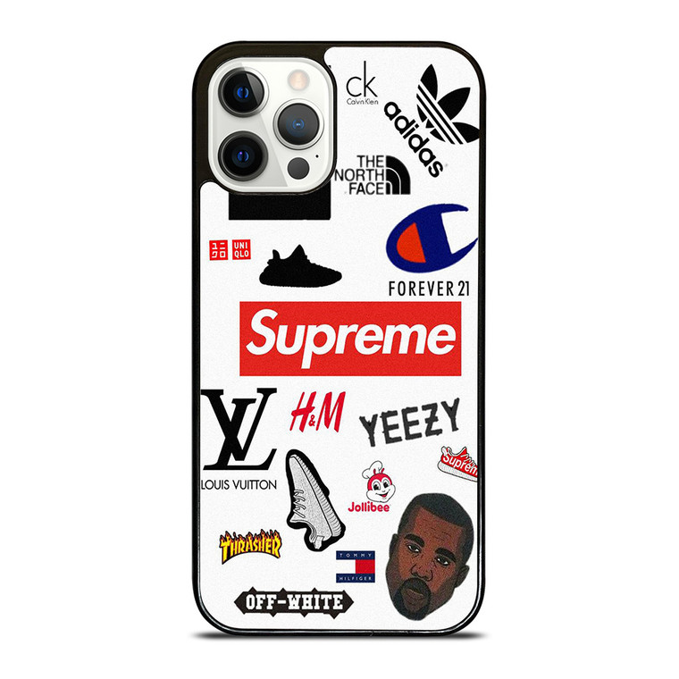 HYPEBEAST SUPREME YEEZY KANYE WEST iPhone 12 Pro Case Cover