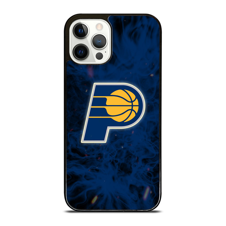 INDIANA PACERS BASKETBALL NBA FIRE iPhone 12 Pro Case Cover