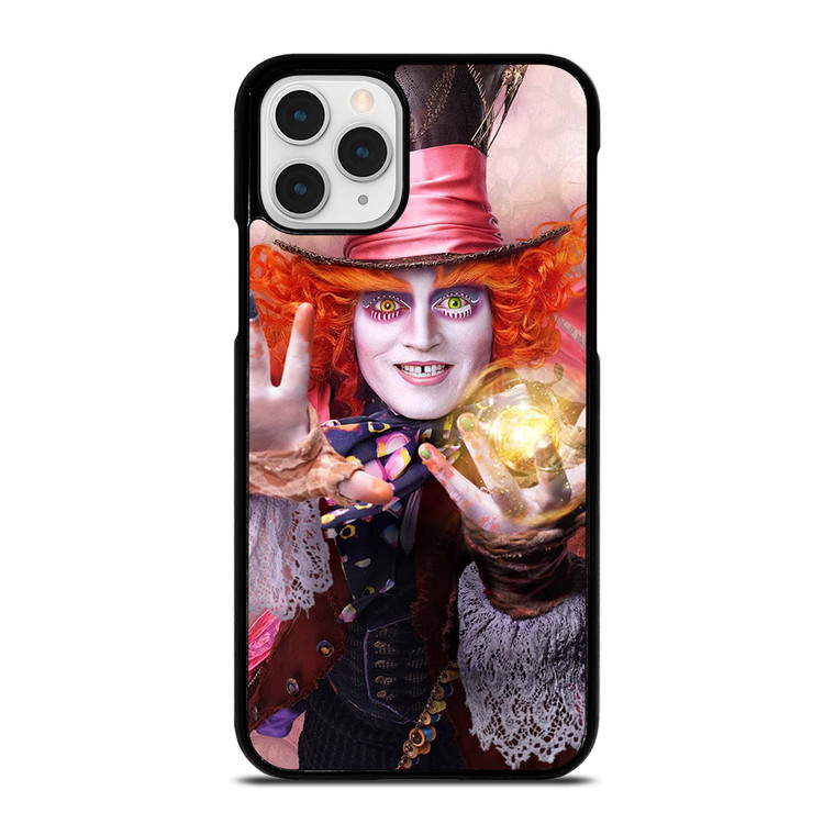 MAD HATTER ALICE IN WONDERLAND MOVIES 2 iPhone 11 Pro Case Cover
