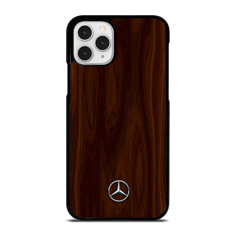 MERCEDES BENZ WOOD BROWN iPhone 11 Pro Case Cover