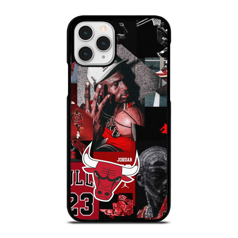 MICHAEL JORDAN CHICAGO BULLS COLLAGE iPhone 11 Pro Case Cover