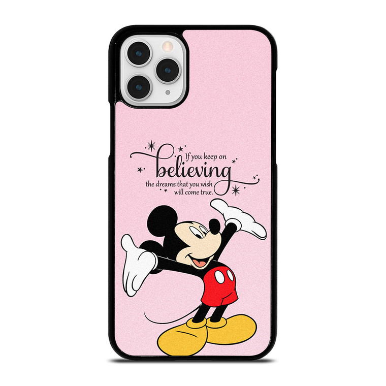 MICKEY MOUSE DISNEY QUOTES iPhone 11 Pro Case Cover