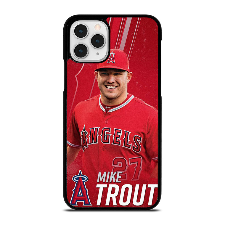 MIKE TROUT LOS ANGELES ANGELS BASEBALL 2 iPhone 11 Pro Case Cover