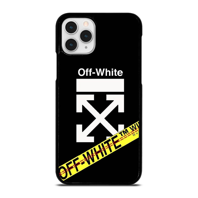 OFF WHITE YELLOW LABEL iPhone 11 Pro Case Cover