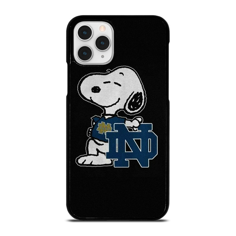 SNOOPY NOTRE DAME FIGHTING IRISH iPhone 11 Pro Case Cover