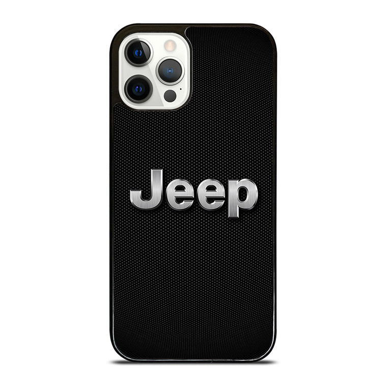 JEEP CARBON FIBER iPhone 12 Pro Case Cover