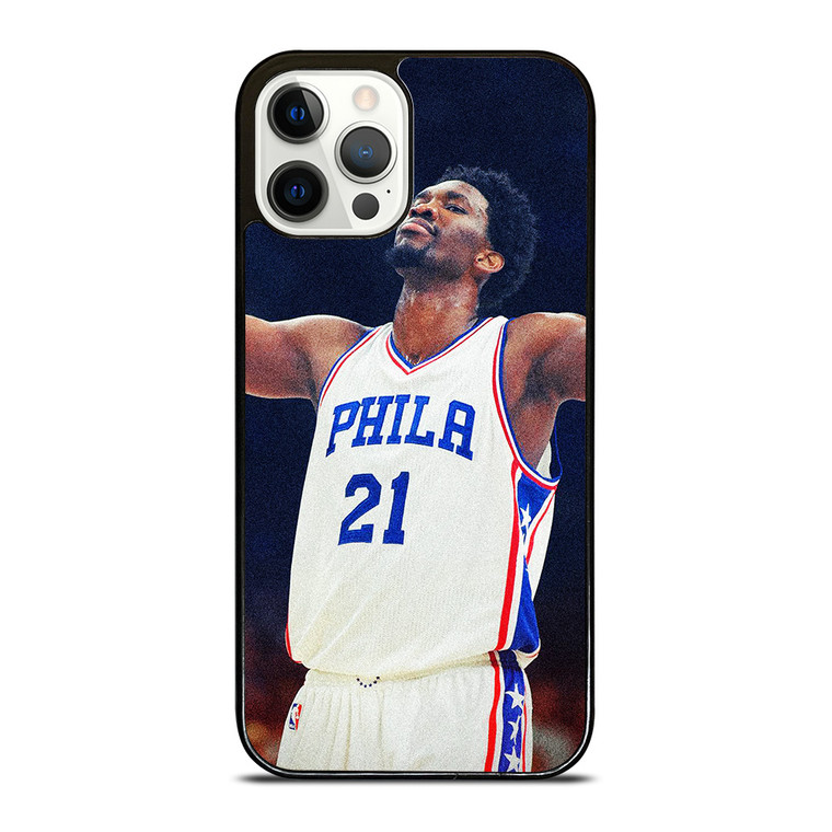 JOEL EMBIID PHILADELPHIA SIXERS iPhone 12 Pro Case Cover