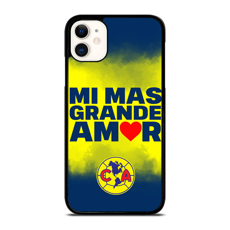 CLUB AMERICA MI MAS GRANDE AMOR iPhone 11 Case Cover