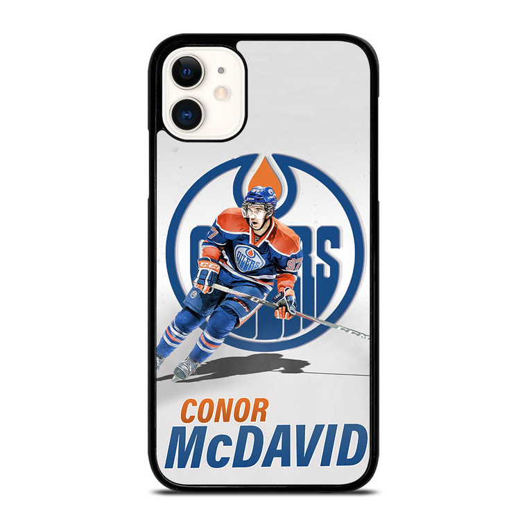 CONNOR MCDAVID EDMONTON OILERS iPhone 11 Case Cover