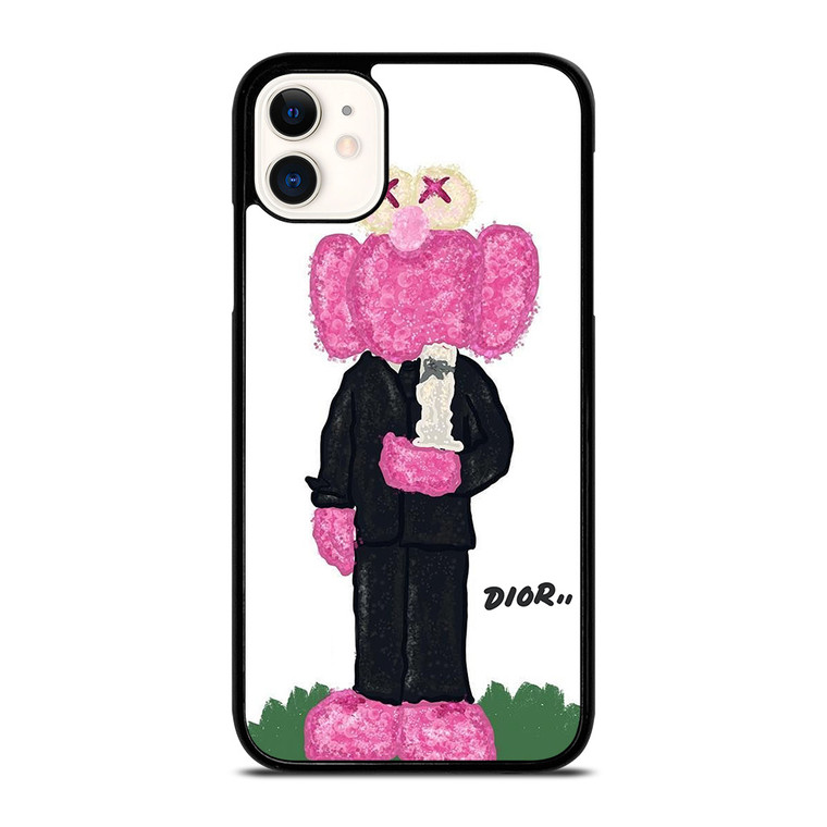 DIOR X KAWS CUTE iPhone 11 Case Cover