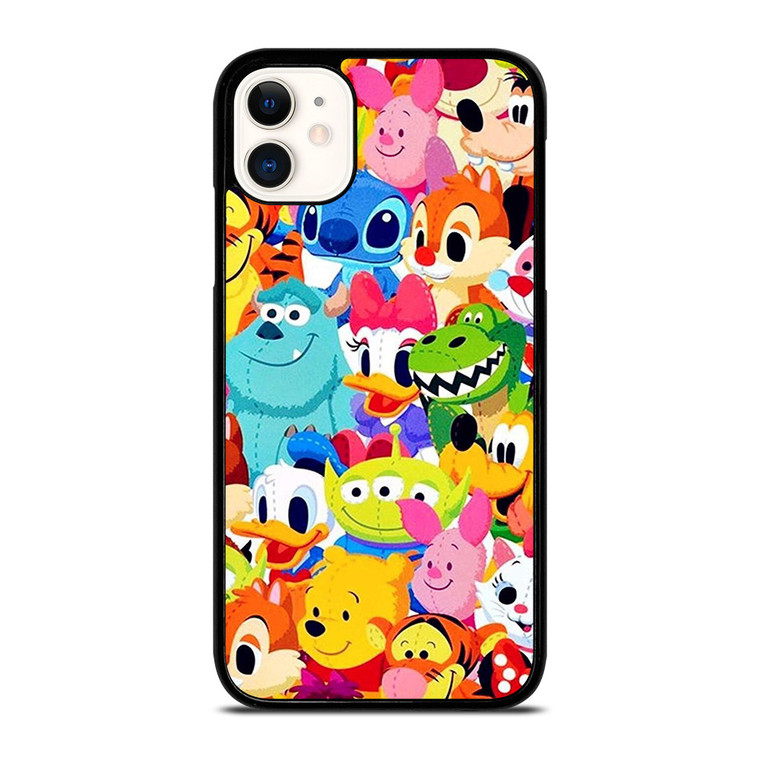 DISNEY CARTOON ALL CHARACTER  iPhone 11 Case Cover