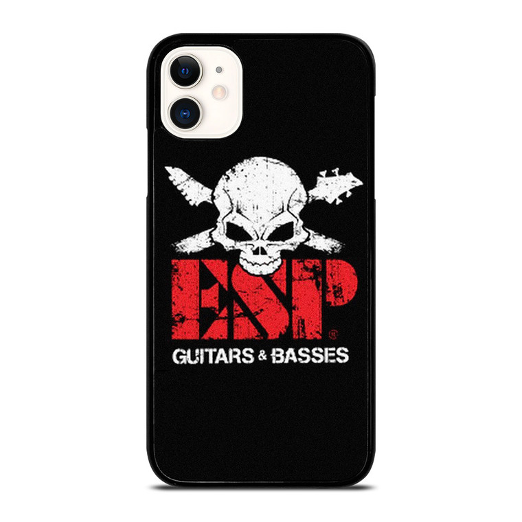 ESP GUITARS AND BASSES LOGO iPhone 11 Case Cover