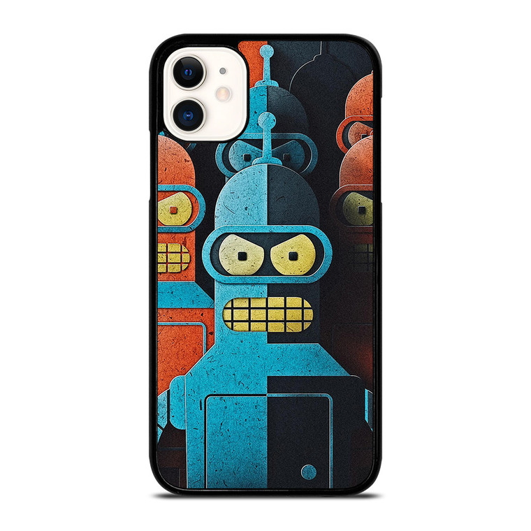 FUTURAMA BENDER ART iPhone 11 Case Cover