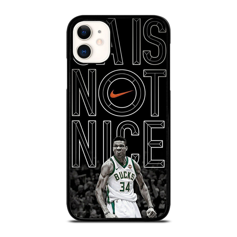 GIANNIS ANTETOKOUNMPO BUCKS iPhone 11 Case Cover