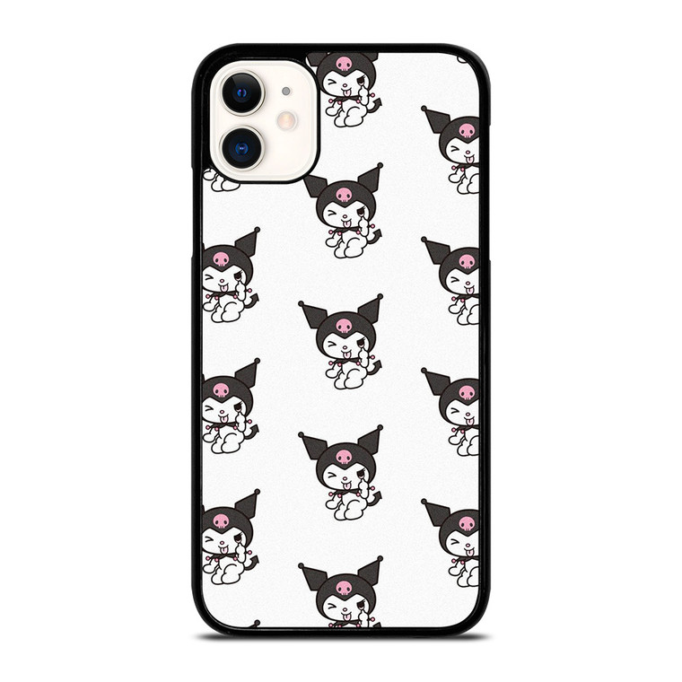 KUROMI CAT ANIME PATTERN iPhone 11 Case Cover
