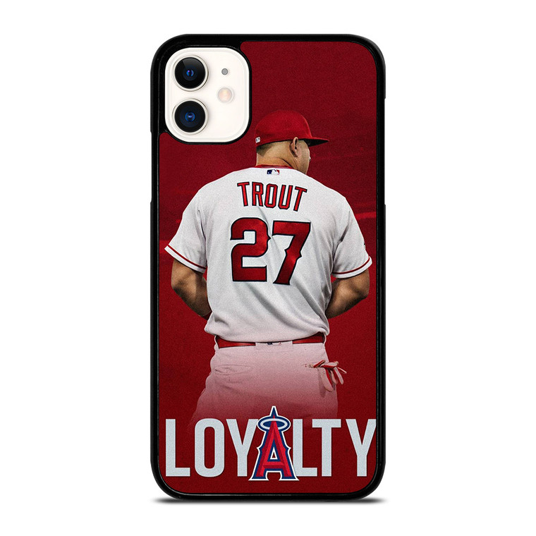 LOS ANGELES ANGELS MIKE TROUT 2 iPhone 11 Case Cover