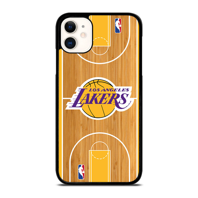 LOS ANGELES LAKERS NBA ARENA iPhone 11 Case Cover