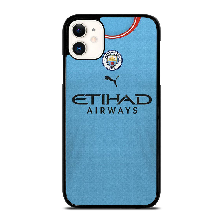 MANCHESTER CITY 2022-23 JERSEY iPhone 11 Case Cover
