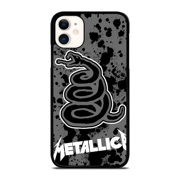 METALLICA BAND BLACK SNAKE iPhone 11 Case Cover METALLICA BAND BLACK SNAKE iPhone 11 Case Cover