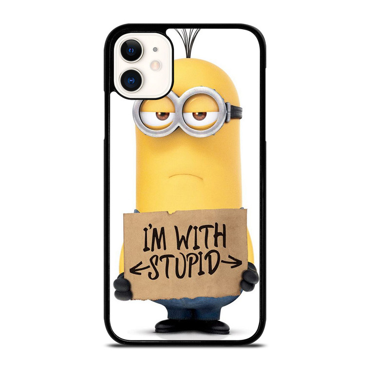 MINIONS CARTOON FUNNY iPhone 11 Case Cover