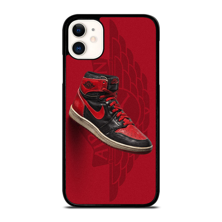 NIKE AIR JORDAN SHOES LOGO iPhone 11 Case Cover