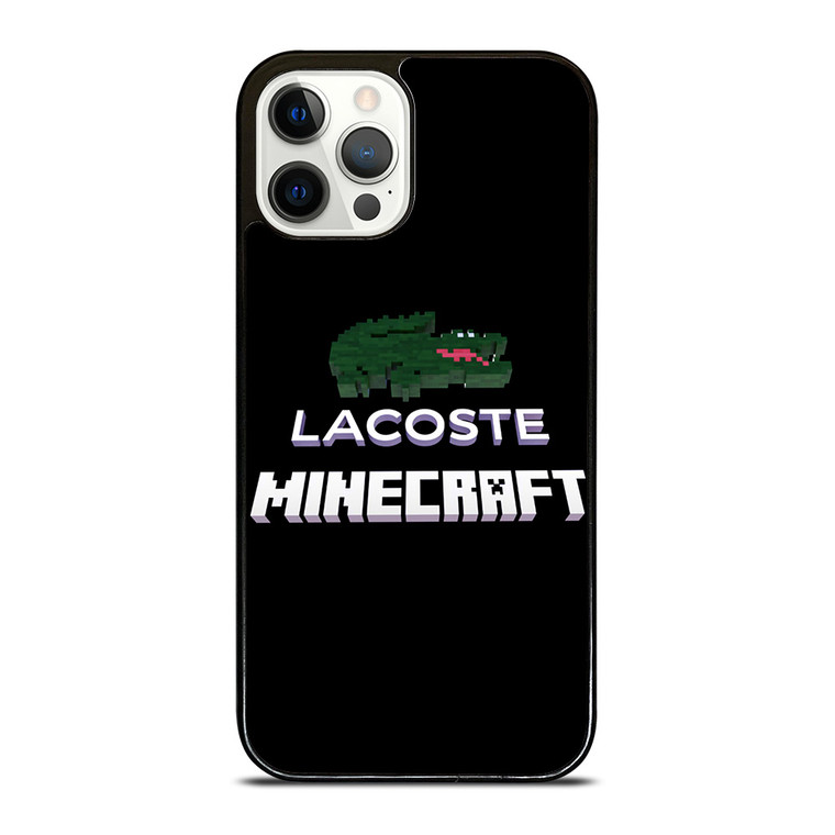 LACOSTE X MINECRAFT GAMES iPhone 12 Pro Case Cover LACOSTE X MINECRAFT GAMES iPhone 12 Pro Case Cover
