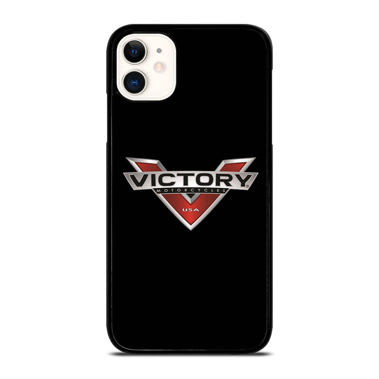 VICTORY MOTORCYCLES USA BLACK iPhone 11 Case Cover
