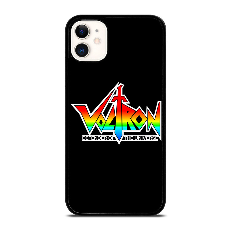 VOLTRON DEFENDER OF THE UNIVERSE LOGO iPhone 11 Case Cover