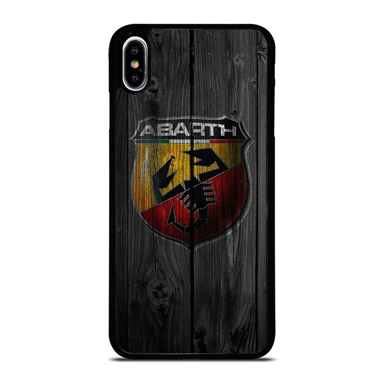 ABARTH CAR WOODEN LOGO iPhone XS Max Case Cover