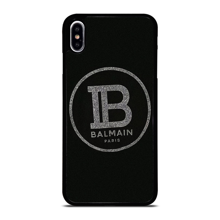 BALMAIN PARIS LOGO iPhone XS Max Case Cover
