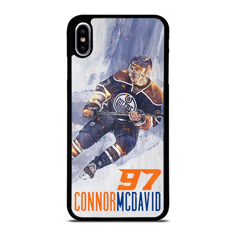 CONNOR MCDAVID EDMONTON OILERS 2 iPhone XS Max Case Cover