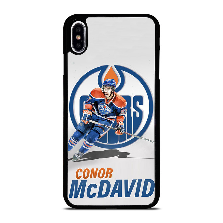 CONNOR MCDAVID EDMONTON OILERS iPhone XS Max Case Cover