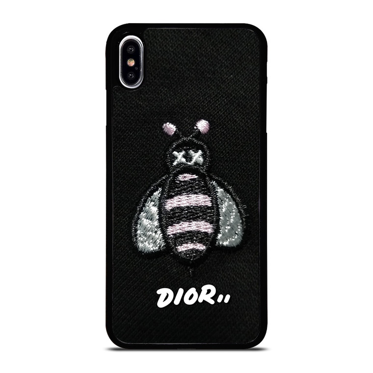DIOR X KAWS BEE BLACK iPhone XS Max Case Cover