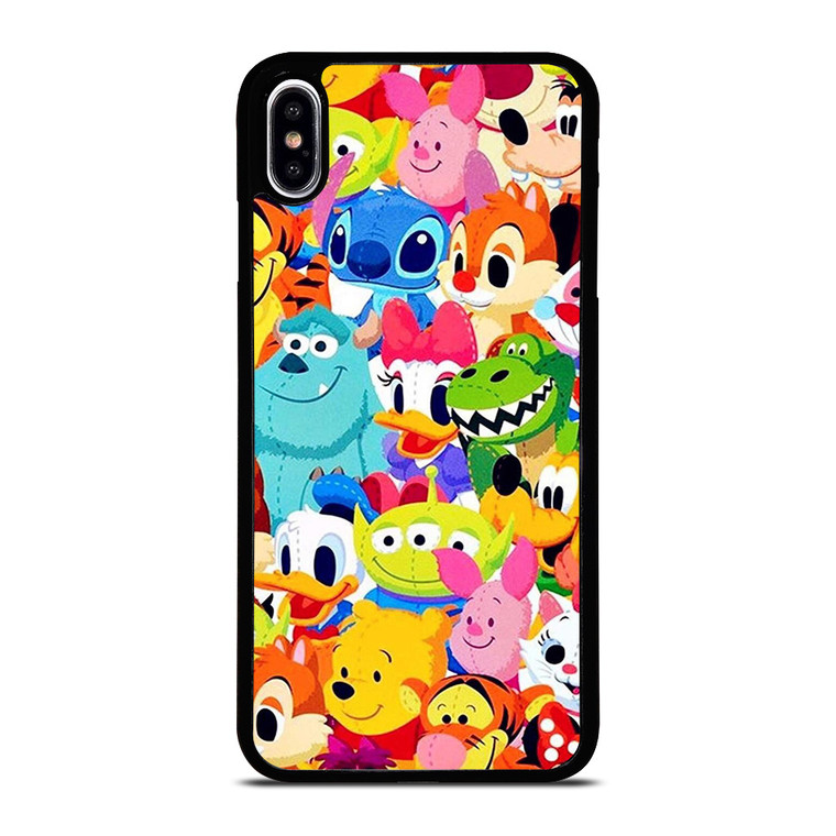 DISNEY CARTOON ALL CHARACTER  iPhone XS Max Case Cover