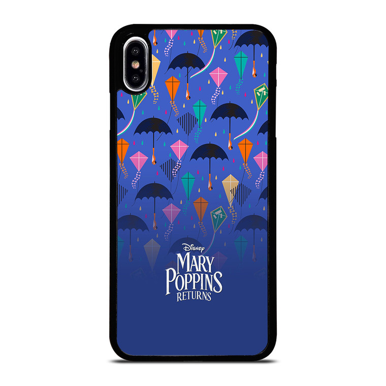 DISNEY MARY POPPINS PATTERN iPhone XS Max Case Cover