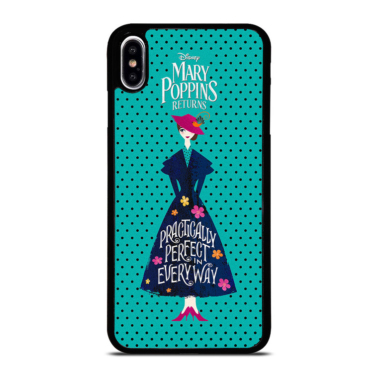 DISNEY MARY POPPINS POLKADOT iPhone XS Max Case Cover