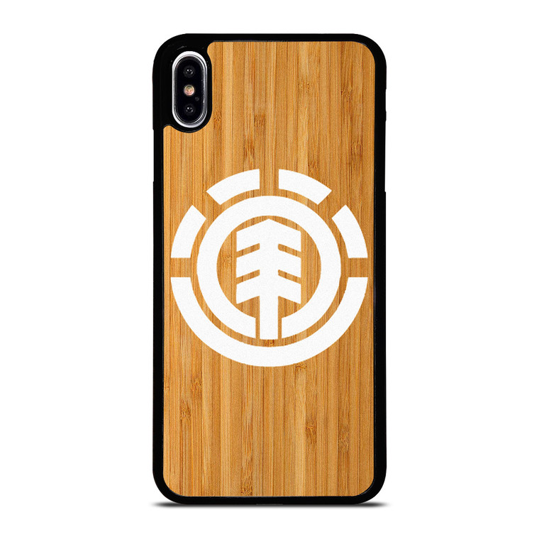 ELEMENT SKATEBOARD WOODEN LOGO iPhone XS Max Case Cover