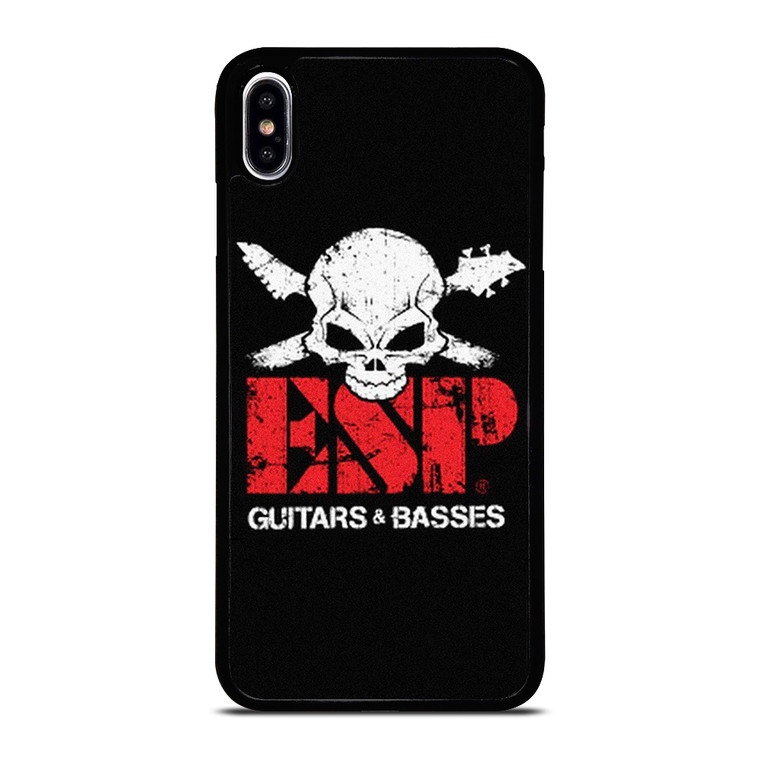 ESP GUITARS AND BASSES LOGO iPhone XS Max Case Cover