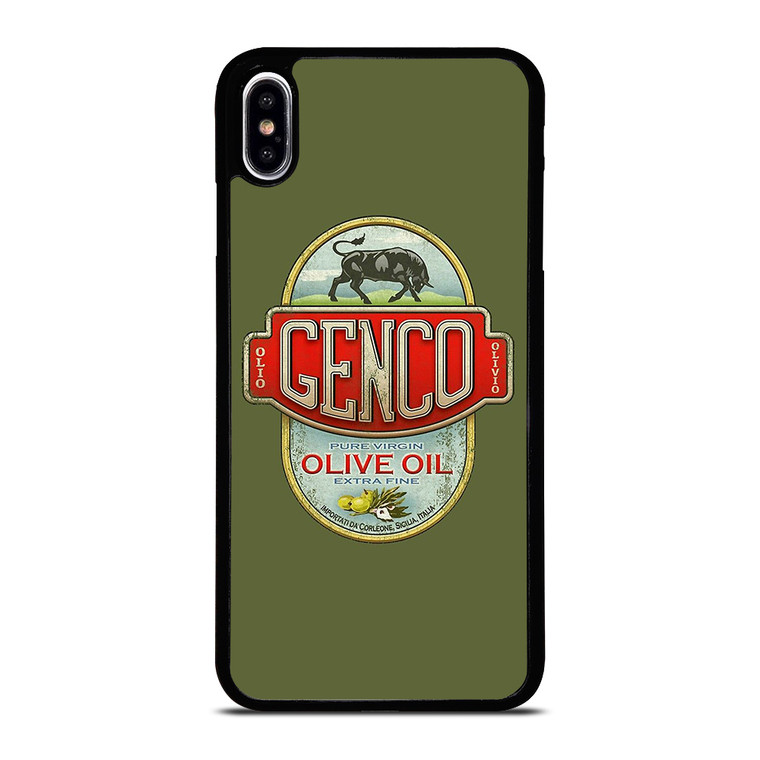 GENCO OLIVE OIL iPhone XS Max Case Cover