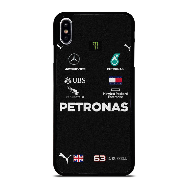 GEORGE RUSSEL FORMULA ONE iPhone XS Max Case Cover